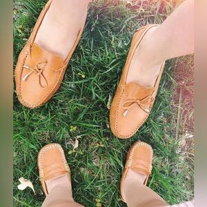 Mercanti Fiorentini String Tie Driving Loafers, size 7